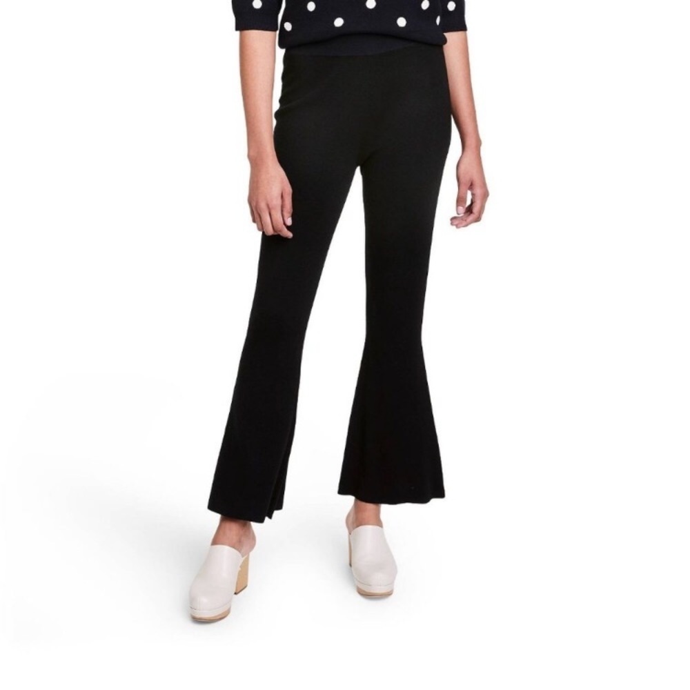 Netflix High-Rise Flare Sweater Pants - Victor Glemaud x Target Black